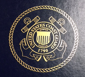 US Coast Guard Seal on Certificate of Appreciation